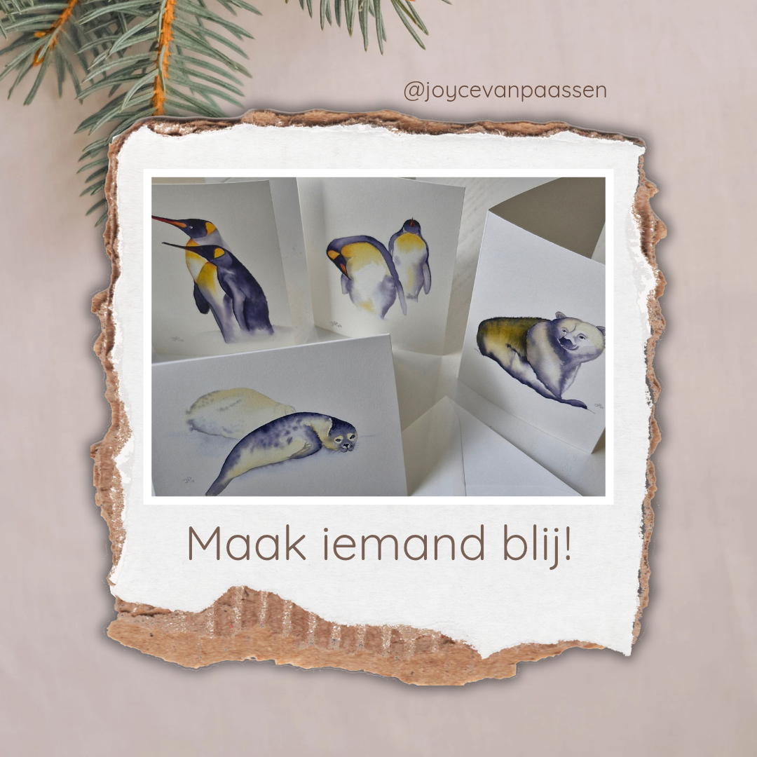 Winter Kunstkaarten Set