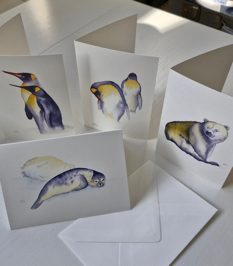 Winter Kunstkaarten Set