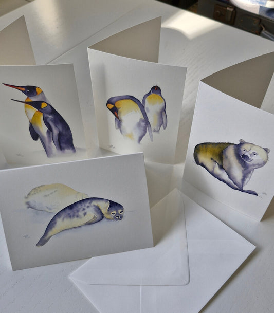 Winter Kunstkaarten Set